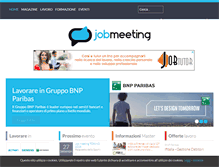 Tablet Screenshot of jobmeeting.it